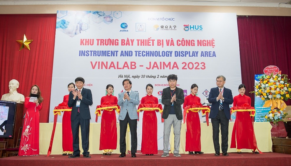 AoV tham gia Triển lãm Thiết bị và Công nghệ Vinalab-Jaima 2023